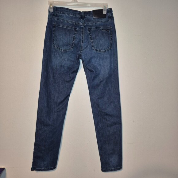 Zegna ZZ530 Slim Fit Blue Jeans Size 31 - Picture 7 of 14